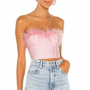 Ramona bustier top revolve superdown